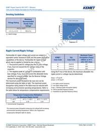 T528Z227M006ATE009 Datasheet Page 7