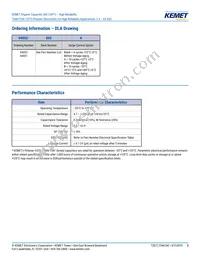 T540D477M2R5CH8505WAFL Datasheet Page 3