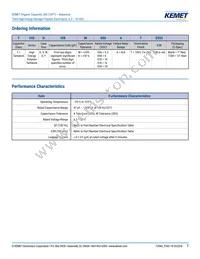 T545X337K016ATE025 Datasheet Page 2