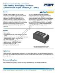 T591D686M020ATE0407280 Datasheet Cover