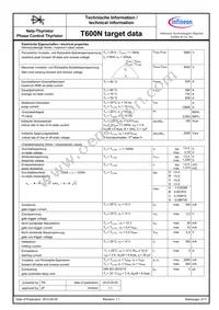 T600N95TOFXPSA1 Datasheet Page 2