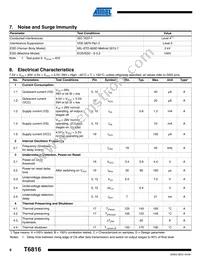 T6816-TISY Datasheet Page 8