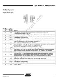 T6819-TBSY Datasheet Page 3