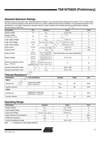 T6819-TBSY Datasheet Page 7
