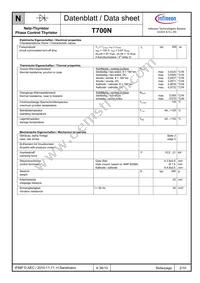 T700N20TOFXPSA1 Datasheet Page 2