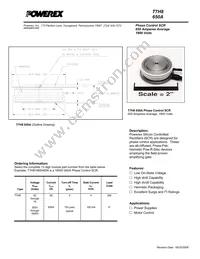 T7H8146504DN Datasheet Cover