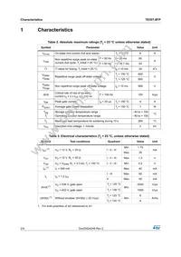 T835T-8FP Datasheet Page 2