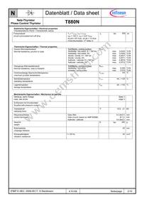 T880N12TOFXPSA1 Datasheet Page 2