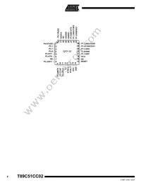 T89C51CC02UA-TDSIM Datasheet Page 4