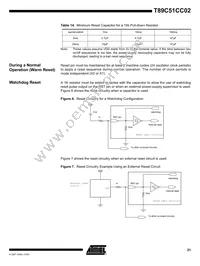 T89C51CC02UA-TDSIM Datasheet Page 21