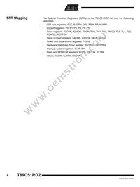 T89C51RD2-SMSIM Datasheet Page 8