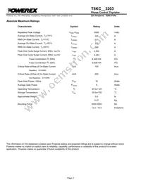 T8KC603203DH Datasheet Page 2