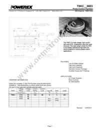 T9KC600603DH Datasheet Cover