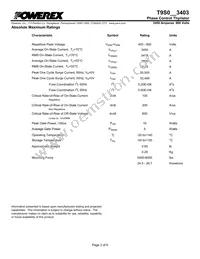 T9S0083403DH Datasheet Page 2