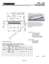T9S0201803DH Datasheet Cover