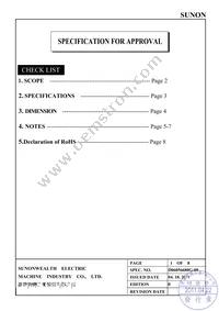 TA001-11002 Datasheet Page 2