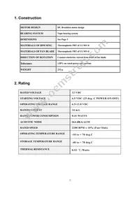 TA004-10003 Datasheet Page 2