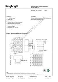 TA07-11CGKWA Datasheet Cover