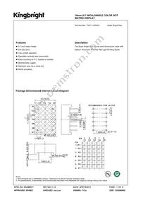 TA07-11SRWA Datasheet Cover