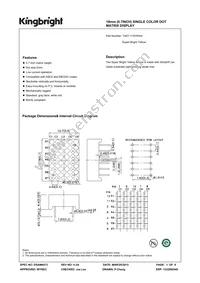 TA07-11SYKWA Datasheet Cover