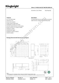 TA15-11SRWA Datasheet Cover
