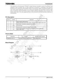 TA48S00AF(T6L1 Datasheet Page 2