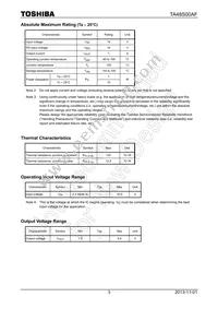 TA48S00AF(T6L1 Datasheet Page 3