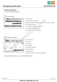 TAN1105W-TR Datasheet Page 15