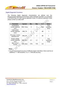 TAS-A1EB1-FAQ Datasheet Page 9