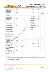 TAS-A1EB1-FAQ Datasheet Page 11