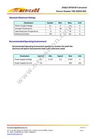 TAS-A1EH1-831 Datasheet Page 5