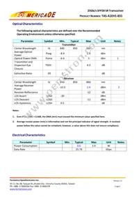 TAS-A1EH1-831 Datasheet Page 6