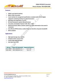 TAS-A1EH1-834 Datasheet Page 2