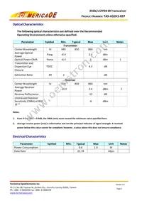 TAS-A1EH1-837 Datasheet Page 6