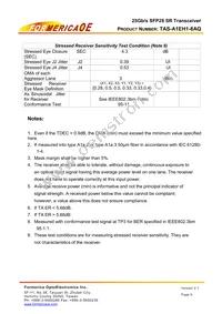 TAS-A1EH1-8AQ Datasheet Page 9