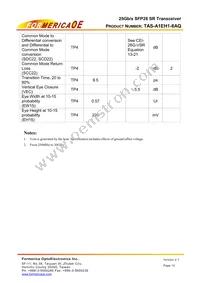 TAS-A1EH1-8AQ Datasheet Page 12