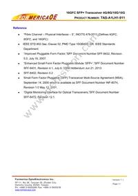 TAS-A1LH1-911 Datasheet Page 11