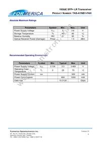 TAS-A1NB1-FAH Datasheet Page 6