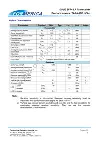 TAS-A1NB1-FAH Datasheet Page 7
