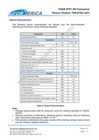 TAS-A1NL1-Q11 Datasheet Page 9