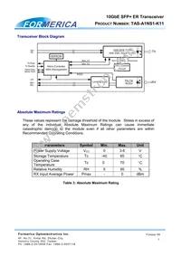 TAS-A1NS1-K11 Datasheet Page 7