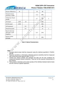 TAS-A1NS1-K11 Datasheet Page 10