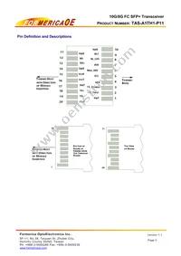 TAS-A1TH1-P11 Datasheet Page 5