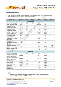 TAS-A1TH1-P11 Datasheet Page 8