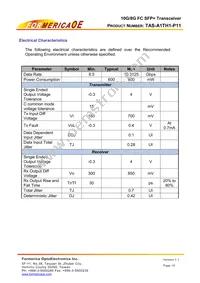 TAS-A1TH1-P11 Datasheet Page 10