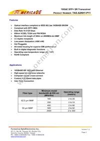 TAS-A2NH1-P11 Datasheet Page 2
