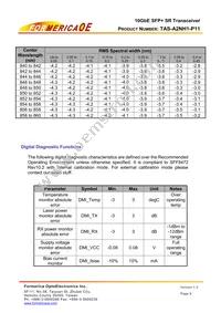 TAS-A2NH1-P11 Datasheet Page 9