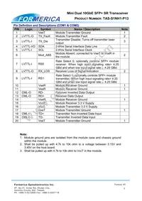 TAS-S1NH1-P13 Datasheet Page 5