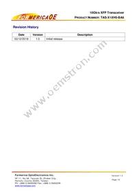 TAS-X1XH5-BA6 Datasheet Page 10