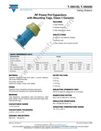 TB050200WC50238BJ1 Datasheet Cover